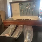 1957 Reed And Barton Cascade  Sterling Silver Flatware Set For 6