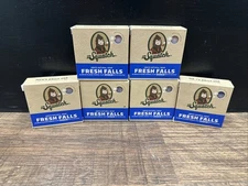 ( LOT OF 6 ) Dr. Squatch MEN'S NATURAL Bar Soap FRESH FALLS Scent 5 oz Each Bar 