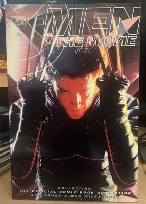 X Men: The Movie (2000) - Wolverine Cover - Marvel TPB - 1st Printing 