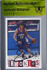 BAS 2000-01 Upper Deck Victory Rookies Mike Miller #277 Authentic Auto 3c7