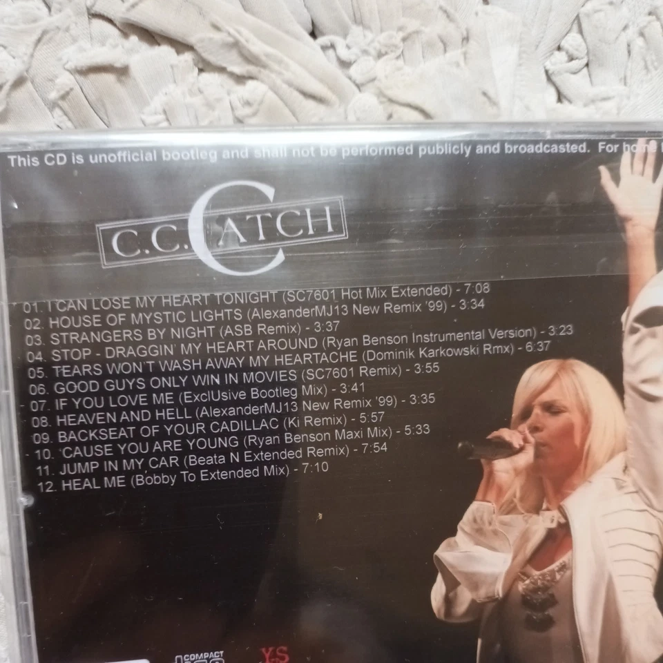 C. C. Catch : Remixes 2025 NEW & Sealed CD Album Rare release fans Collectible  - Image 2 of 2