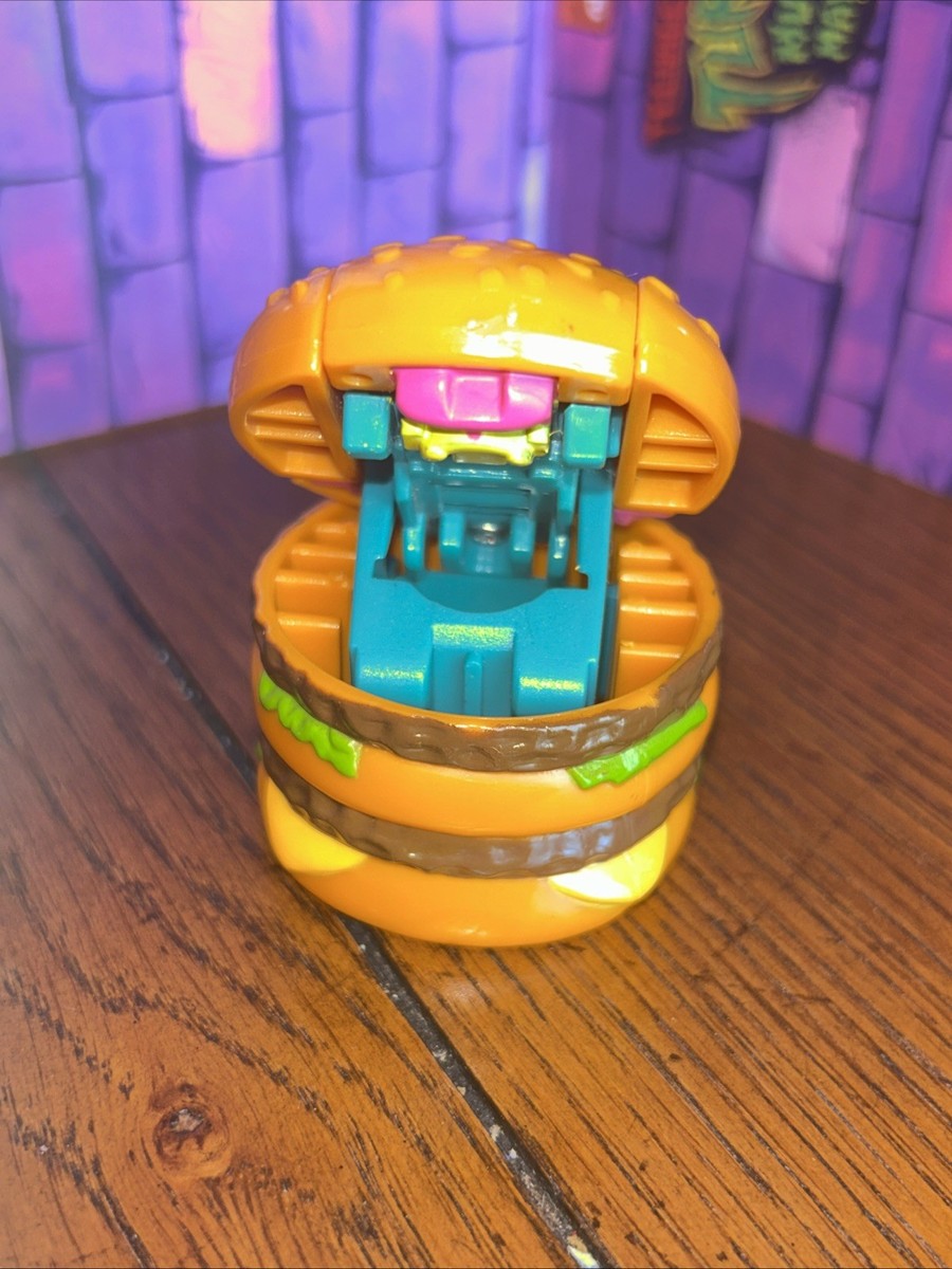 McDonalds cheese burger Food Changeables Robot Transformers Happy
