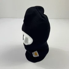 Carhartt Balaclava Hat Mens One Size Black Knit 3M Thinsulate Platinum Face Mask