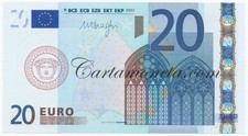 20 EURO ITALY FIRST SERIES DRAGHI J035 2002 FDS