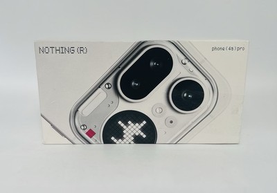 Nothing Phone (4a) Pro Silver - 256GB - 12GB RAM Unlocked Global Version SEALED