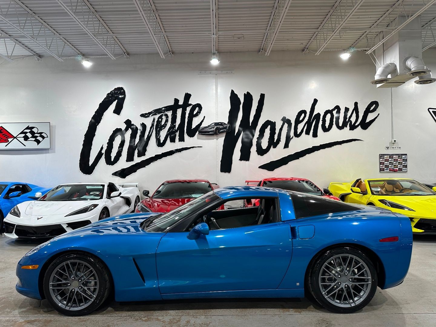 2008 [85U] Jetstream Blue Metallic Tintcoat Chevrolet Corvette   | C6 Corvette Photo 2