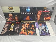 Laserdic Lot of 6 Movie Classics Die Hard 2, James Bond, Stargate, 007 Vintage 