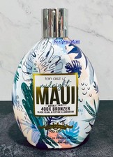 Tan Asz U MIDNIGHT MAUI Double Shot 400X Bronzer Tanning Lotion - 13.5 oz
