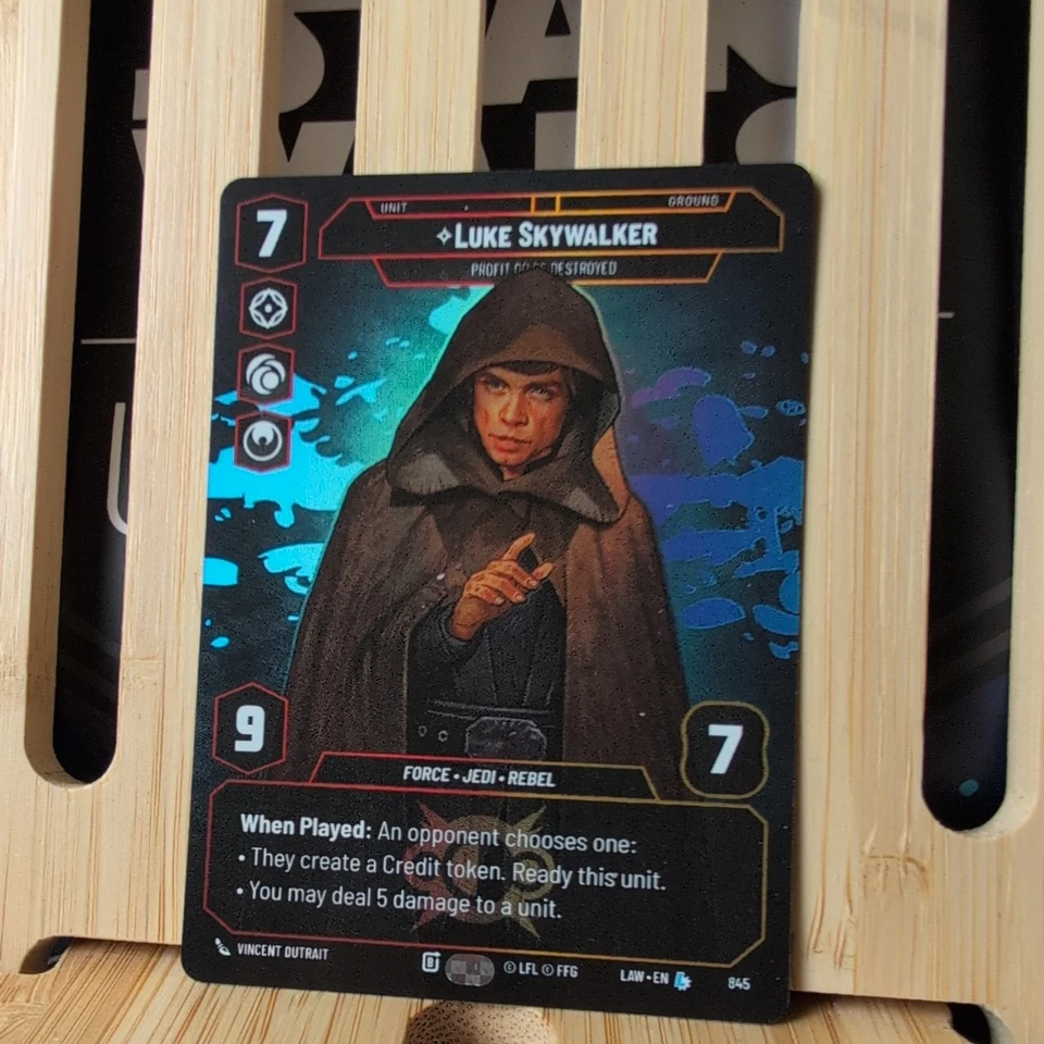 Star Wars Unlimited - LUKE SKYWALKER TIER 2 PRESTIGE A Lawless Time - Image 1 of 1