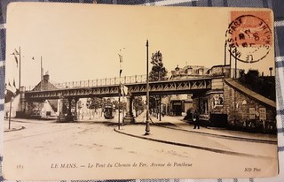 carte postale le mans