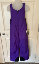 Rawik Youth Purple Nylon Bib Snow Ski Snowboarding Pants Style 7508A SZ XL NWT
