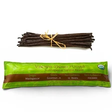 New Best 10 Organic Madagascar Whole Grade A Vanilla Pods for Extract and Baking