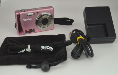 Rollei Compactline 312 Digitalkamera Kompaktkamera 12MP 3x Zoom Point Shoot Cam