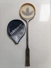 Vintage Adidas Wooden Jonah Barrington Squash Racket. Good Condition.