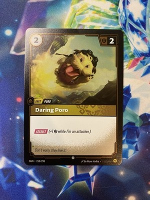 Riftbound - Daring Poro OGN-210 FOIL - Common - EN - Near Mint