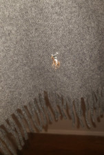 Polo Ralph Lauren Blue Label - Lambs Wool Scarf - Grey