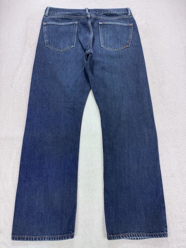 Banana Republic SelvedgeVintage Straight Jeans Men 33x30 Denim Stretch 778897-00 - Picture 6 of 13