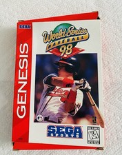 World Series Baseball 98 (Sega Genesis, 1997). VTG