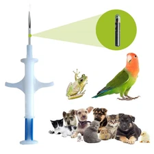 ISO Pet ID Microchips 20 Pack, Mini Small 1.25X7 mm, Use for Little Animals P...