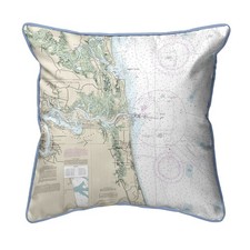 Betsy Drake Jacksonville FL Small Pillow 12x12 - Corded Indoor Outdoor