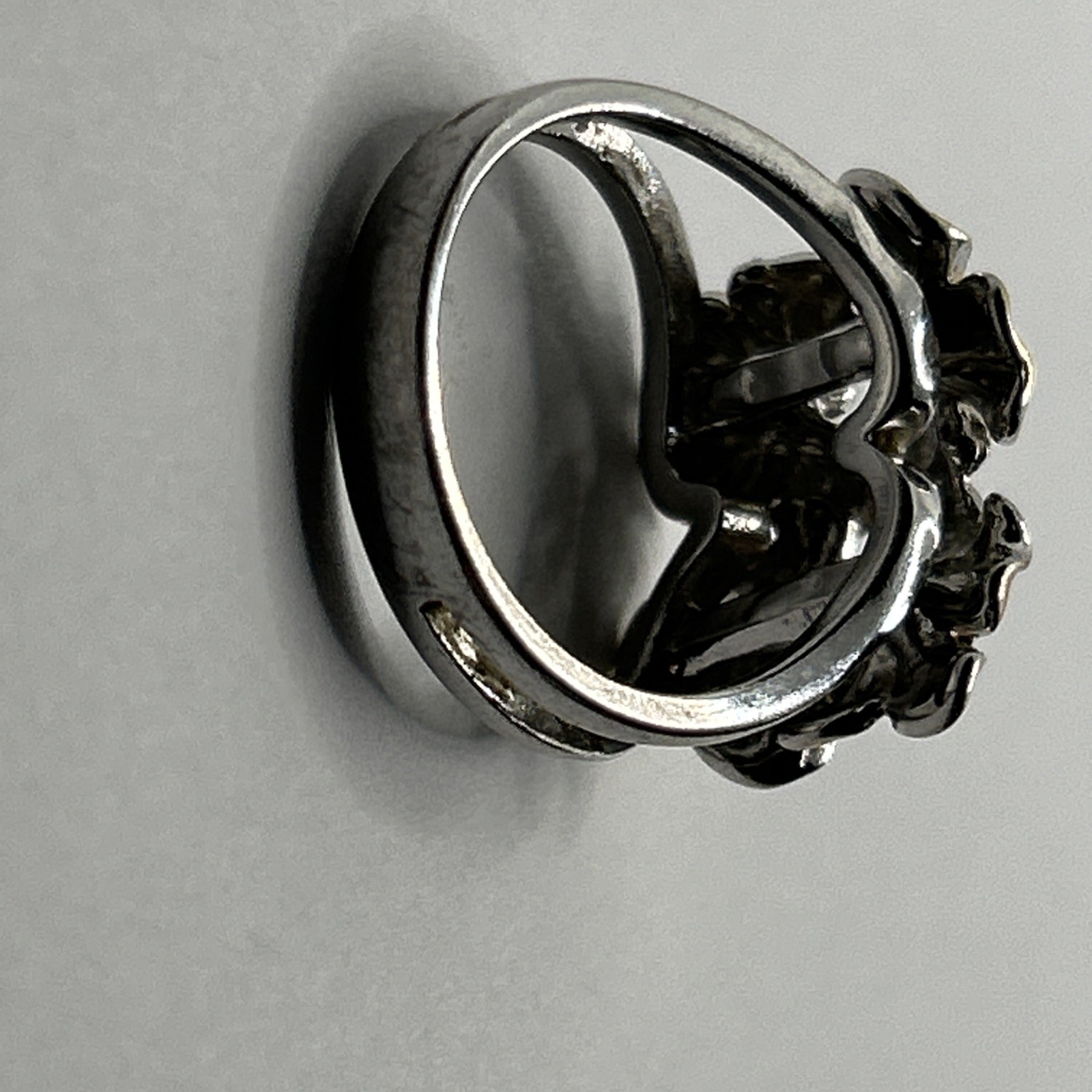 Solid 925 Sterling Silver different colored Flowe… - image 7