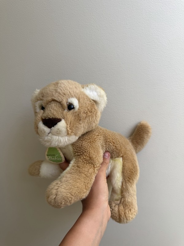 Aurora Nature Babies Lion Cub Plush Stuffed Animal, Small 6-14 in, 1992