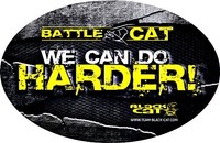 Rhino Black Cat Battle Cat Aufkleber