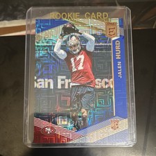 Panini 2019 Donruss Elite Rookie Jalen Hurd #143 Serial /10 49ers Football Card. rookie card picture