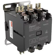 Dayton 783Xz1 Definite Purpose Magnetic Contactor, 120V Ac, 3 P, Non-Reversing,