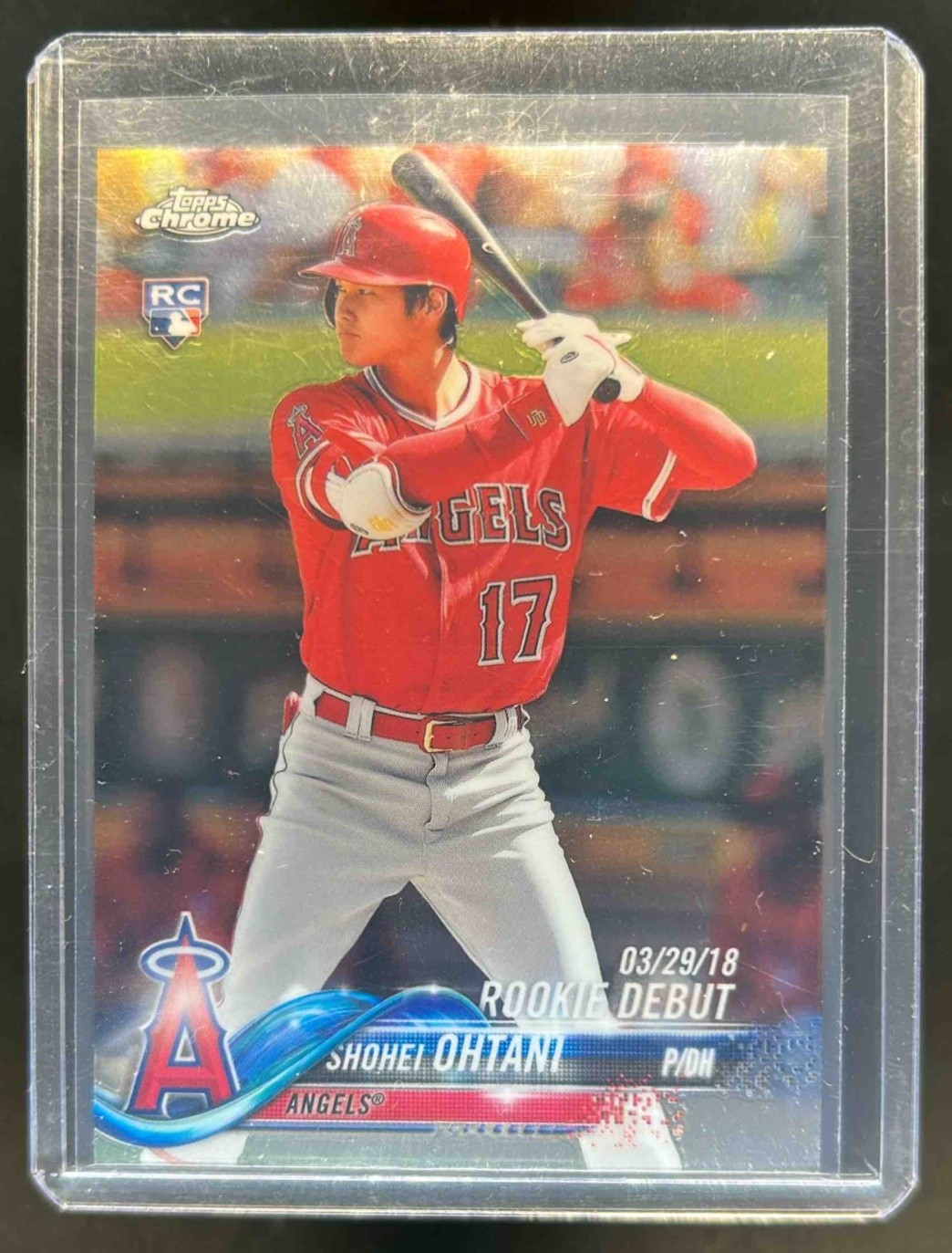 2018 Topps Chrome Update Shohei Ohtani RC Rookie #HMT32 Angels