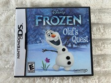 Frozen: Olafs Quest Nintendo DS CASE AND MANUAL ONLY NO GAME AUTHENTIC