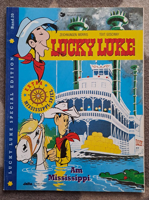 Lucky Luke - Band 20 Am Mississippi - Special Edition 1996 mit Extra