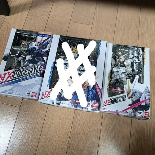NexEdge NX0006 NX0020 NX0021 Gundam Lightly Used Model