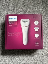 Image of Philips Epilator Series 8000 + 8 Attachments Wet And Dry Cordless Brand New