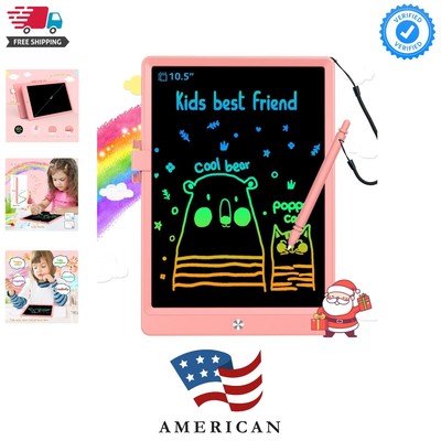 LCD Writing Tablet Doodle Board,10.5 inch Colorful Drawing Pad,Electronic Dra...
