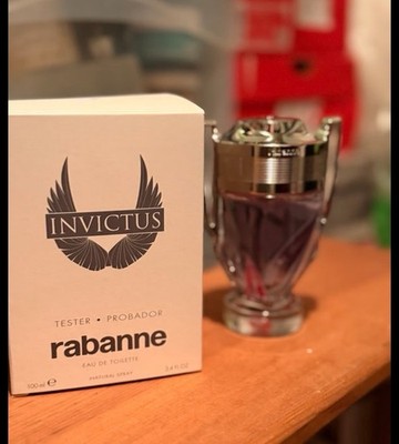 rabanne Invictus Eau de Toilette Tester Spray 3.4 fl oz 100ml