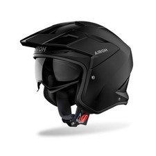 CASCO DEMIJET AIROH KOMBAKT OMOLOGAZIONE 2206 NERO OPACO TAGLIA XS S M L XL XXL