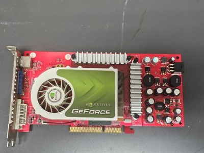 Super Rare Gainward GeForce 6800 GS 512MB AGP 8X GDDR3 Rare Vintage GPU PM8370