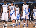 Kentucky Wildcats 2012 National Champs Anthony Davis Star Signed 8x10 Photo COA