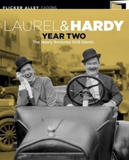 Laurel  Hardy: Year Two: The Newly Restored 1928 Silents New Blu-ray 