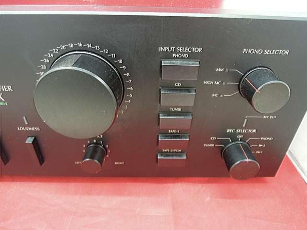 Premain Amplifier (Transistor) SANSUI Model No.: AU-D507X | eBay