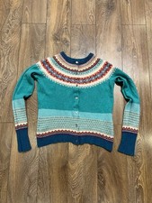 Sweater cardigan ERIBE scotland size s wool