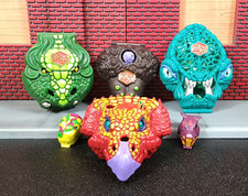 Vintage 1990's Mighty Max Lot of 6 Playset Shell Arachnoid Doom Dragon Dino Lab