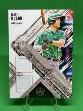 2022 Panini Diamond Kings - Dk Materials Matt Olson #DKM-MO (MEM)