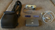 Sony Cyber-Shot DSC-P73 - Digital Camera w/ Bag, 2 Cards, Case, Cable, Batteries