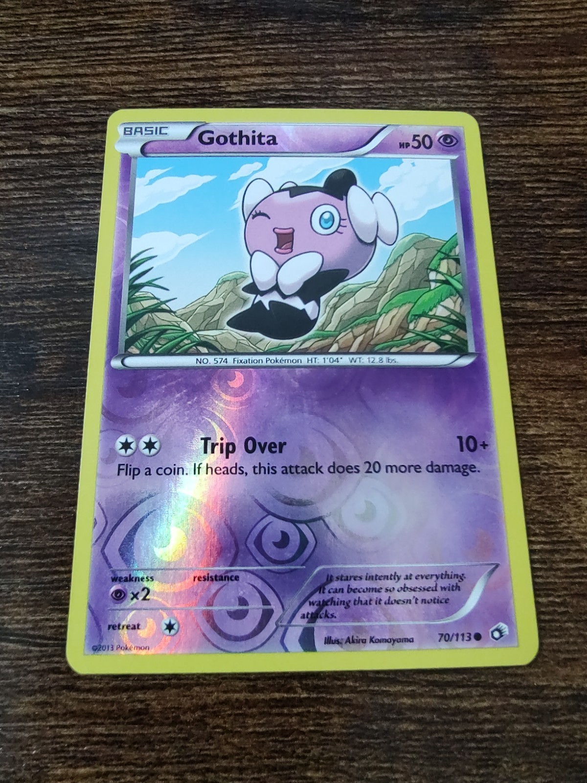 Pokemon Legendary Treasures Gothita 70/113 Reverse Holo
