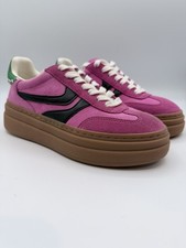 Steve Madden "Dodge" Size 5 Sneakers Pink Suede