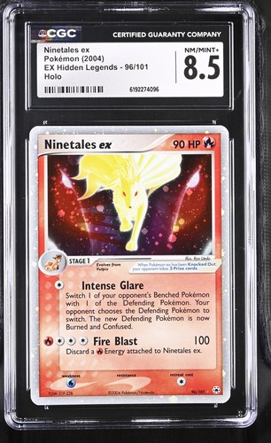 Ninetales ex graded CGC 8.5 for sale on eBay