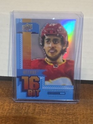 JOHNNY GAUDREAU 16 BIT 2022-23 Upper Deck Allure #B-11 FLAMES CASE HIT