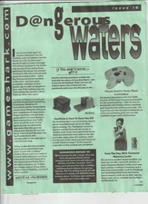 Original GameShark Dangerous Waters Newsletter / Magazine - Issue 16